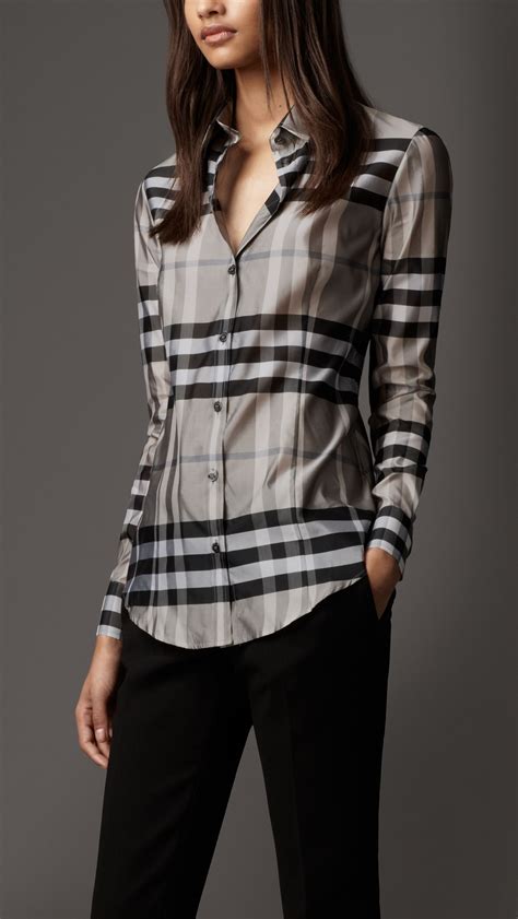 women's burberry blouse|burberry women's shirts on sale.